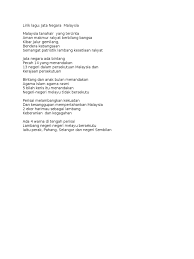 Lirik lagu negeri selangor duli yang maha muliaduli yang maha muliaselamat di atas takhtayang mahakuasa lanjutkan usia tuankurakyat mohon restu bawah duli tuankubahagia selama lamanyaaman dan sentosaduli yang maha mulia. Jata Negara Lagu