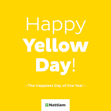 Smile On The Happiest Day Of The Year Celebrate Yellowday In The Best Possible Way Smiling It Will Provide You With A Life Improve Yourself Sustainability