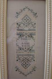 Maybe you would like to learn more about one of these? Wedding Sampler For Meghan Paulo Cross Stitch Cross Stitch Embroidery Embroidery Stitches