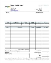 Personalize your credit notes with credit note template to reflect your brand's identity. Debit Note Templates 5 Free Word Pdf Format Download Free Premium Templates