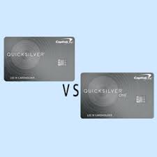 However, its introductory bonus is worth less than the capital one venture rewards credit card's. Quicksilver Vs Quicksilverone From Capital One Finder Com
