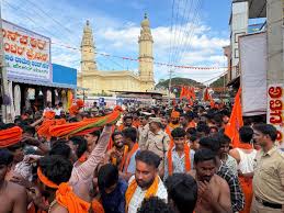 Hanuma jayanti procession organised by Hindu Jagran Vedike at Srirangapatna  - The Hindu