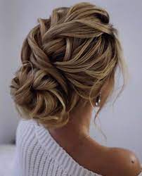 Simple Updo Hairstyles For Thin Hair Since Wedding Venues Near Me The Knot With Wedding Hairstyles With Braids And Ban Pricheski Idei Prichesok Pletenye Pricheski