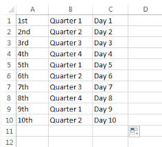 how to use autofill in excel 2016 2010 all fill handle options