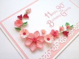 This video is about how to make quilled flowers and braided background using quilling strips. Quilling Special Occasion Paper Quilling 90th Birthday Card Quilled Handmade Paper Flowers Quilling Birthday Cards Paper Quilling Cards Paper Quilling