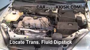 Where do you check the transmission fluid level? Ford Focus Automatic Transmission Fluid Check Ford Focus Review