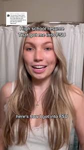 How I Got into FSU: High School Achievements and Tips