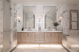 The space is sheathed in mysteriously appealing nero marquina marble. Striking Marble Bathrooms In Luxury Interiors