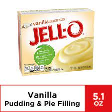 Find quality baking goods products to add to your shopping list or order . Amazon Com Jell O Vanilla Instant Pudding Pie Filling Mix 24 Ct Pack 5 1 Oz Boxes Pudding Mixes Everything Else