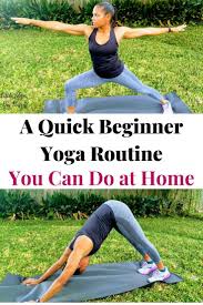 A Quick Beginner Yoga Routine You Can Do At Home Yoga For Beginners Yoga Routine For Beginners Evening Yoga Routine