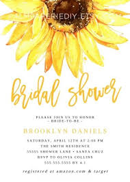 Bridal Shower Invitation Sunflower Rustic Invitations Etsy In 2020 Sunflower Bridal Shower Bridal Shower Rustic Country Bridal Shower