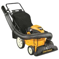 How to build a lawn vacuum. Cub Cadet 1 5 In 159cc Gas Chipper Shredder Vacuum Csv 050 The Home Depot