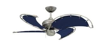 Some nautical ceiling fans boldly fit the design choice by the use of canvas sail blades that are reminiscent of sails from a boat. Nautical Ceiling Fans Tropical Fan Company