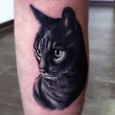If you wish to have a tiny cat tattoo on finger then this is. Neo Traditional Black Cat Tattoo