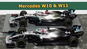 Minichamps Vs Spark Lewis Hamilton Mercedes W10 W11 1 18 Model Car Comparison Youtube