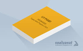 Maybe you would like to learn more about one of these? Contoh Soal Tap Pgsd Ut Dan Jawabannya Contoh Soal Terbaru