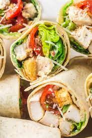 15 Healthy Lunch Wraps Recipes Quick Lunch Wraps Recipe Grilled Chicken Wraps Chicken Caesar Wrap Recipe Chicken Caesar Wrap