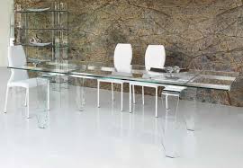 You never know when guests it gives the room a very harmonious look. Unico Italia Encio Extendable Glass Dining Table Contemporary Dining Room Furniture Ultra Modern