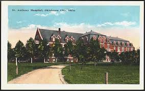 My School Of Nursing St Anthony Hospital Okc Vintage St Anthony Hospital Vintage Postcard Oklahoma History