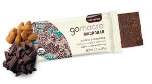 Butter and vegan dark chocolate chips are combined in this delicious protein bar reminiscent of your favorite candy bar. Gomacro Macrobars Review Clean Vegan Gluten Free Snacks