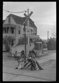 Negroes Sitting On Railroad Crossing Signal Raymondville Texas Old West Photos Port Isabel Texas Texas History