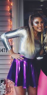 Alien kostüm damen alien kostüm selber machen futuristisches kostüm raum kostüme karnevalskostüme ideen fasching 2019 fastnacht kostüme ein weltall kostüm selber machen? Halloween2017 Halloween Alien Kosten Metallisch Diy Crafts 2019 Kostum Damen Ideen Halloween Kostume Damen Kostume Damen