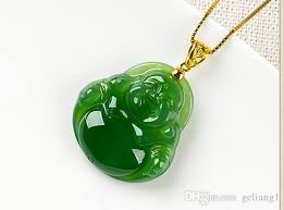 Green jade will release your negative thoughts and emotions. Wholesale Use Your Hands To Make A Jade Big Belly Buddha Amulet With A Gold Chain Necklace Pendant From Geliang1 892 47 Dhgate Com