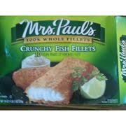 mrs paul s fish fillets crunchy