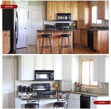 Ground The Bottom Kitchen Cabinets With A Darker Color While Painting The Top Ones Lighter To Make Kitchen Cabinets Shop Kitchen Cabinets Kitchen Cabinet Kings