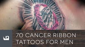 Doin' my part to bring to light another serious cause. 70 Cancer Ribbon Tattoos For Men Youtube