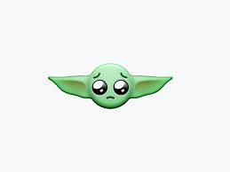 The Child Yoda Emoji Dribbble Kids Design