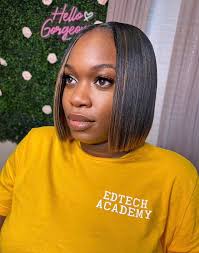 It's giving Olivia Pope 🩷🩷🩷 (Quickweave bob with leaveout) Kimberly Bell  #quickweavebob #quickweave #quickweavestyles #montgomeryalabama  #montgomerystylist #fyp