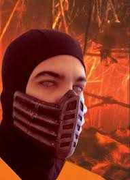 Sonya blade speaks in new movie footage. Scorpion Mask Mortal Kombat Movie By Accessvirus On Deviantart