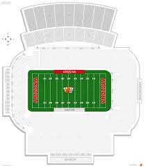 Arizona Stadium Arizona Seating Guide Rateyourseats Com