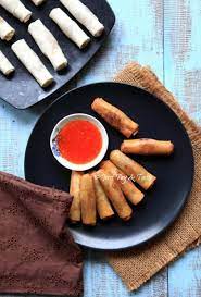 Resep Lumpia Crispy Isi Bengkuang Lumpia Semarang Fotografi Makanan Foto Makanan