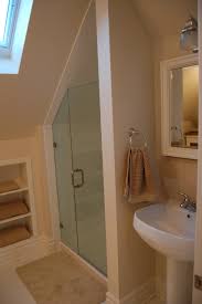 It is not something hard to do to the picture above is one of the attic bathroom ideas that you can apply. Small Attic Bathroom Houzz