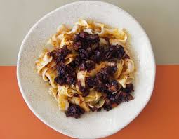 Hand Pulled Noodles With Spicy Sour Mussel Xo Sauce Seafood Recipes Hand Pulled Noodle Recipe Pulled Noodles Recipe