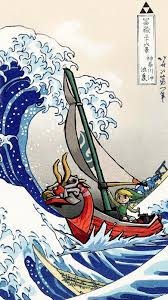 #transparent #transparent blog #quinn #hokusai #the great wave #the great wave off kanagawa #art. Wind Waker Great Wave Iphone 5 Wallpaper Imgur