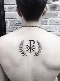 Chi Ro Zeichen Tattoos Neu Tatto Ideen 2018 Chi Rho Tattoo Tattoo Designs Tattoos For Guys