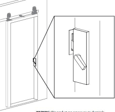 An interior barn door brings a bit of the old world into even the most modern of homes, and thanks to today's many motifs and materials, blends in seamlessly with its surroundings. Barn Door Hardware Privacy Locks