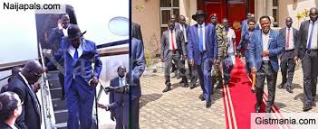 Born temitope balogun joshua aka prophet t.b joshua is a nigerian faith healer, a televangelist and of the most influential personalities in continent africa. Tb Joshua Received By President Salva Kiir Wife As He Arrives At Int L Airport South Sudan Gistmania