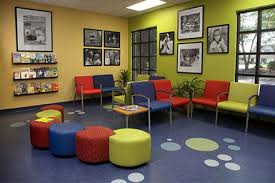 Our Waiting Room Dr Marc E Goldenberg Dr Kate M Pierce And Dr Matthew S Appleba Medical Office Decor Pediatric Office Decor Pediatric Waiting Room Ideas