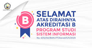 Maybe you would like to learn more about one of these? Selamat Prodi Sistem Informasi Stiki Malang Raih Akreditasi B Dari Ban Pt Stiki Malang
