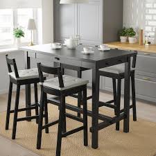 Maybe you would like to learn more about one of these? Nordviken Nordviken Bar Table And 4 Bar Stools Black Black Ikea