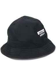 Adidas Bucket Hat Black Gold Adidas Logo Patch Bucket Hat Farfetch Adidas Originals Logo Patch Logo Adidas Logo