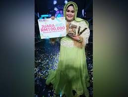Mereka adalah lima penyanyi solo iaitu naqiu (boboy. Aishah Menepati Ramalan Juara Gv4