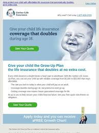 Gerber Life Insurance Valued Customer Get Coverage That