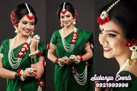 Flower Jewellery For Dohale Jevan Baby Shower Haldi Mehendi Sukanya