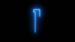 The german alphabet contains notable differences when compared to english. Energy Neon Blue Alphabet Letter Stock Footage Video 100 Royalty Free 1027289462 Shutterstock