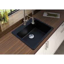 x 9 1/2 single bowl dual mount sink